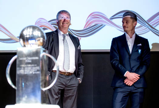 Åge Hareide, tränare Malmö och Markus Rosenberg