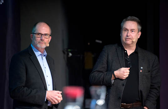 Mats Enquist och Lars Christer Olsson