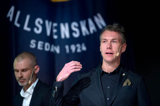 Michael Lerjeus och Daniel Klasenius, domare