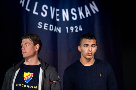 Nabil Bahoui, AIK  och Kenneth Höie, Djurgården