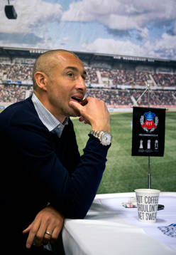 Henrik Larsson, tränare Helsingborg