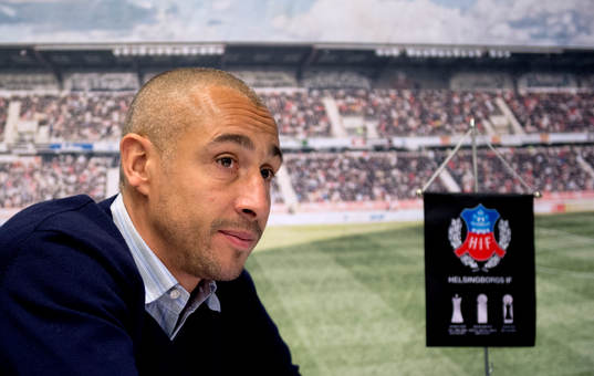 Henrik Larsson, tränare Helsingborg