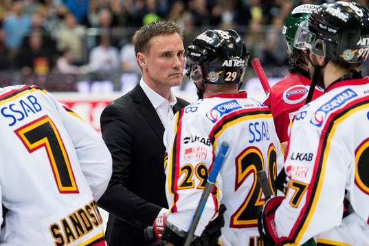 Frölundas  tränare Roger Rönnberg