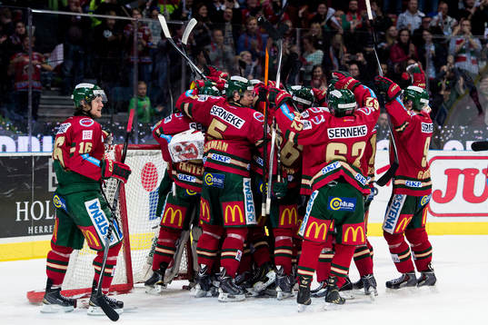 Jubel hos Frölunda