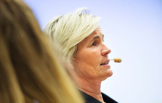 Lilie Persson, assisterande förbundskapten för Sveriges