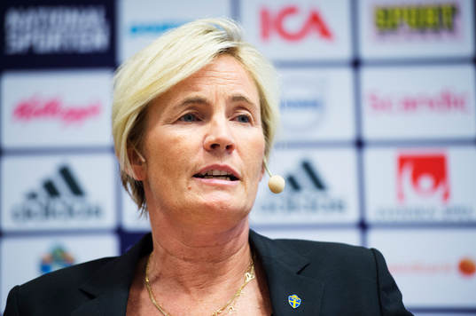 Lilie Persson, assisterande förbundskapten för Sveriges