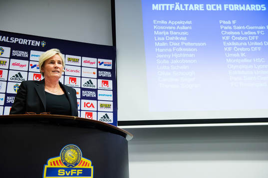 Lilie Persson, assisterande förbundskapten för Sveriges