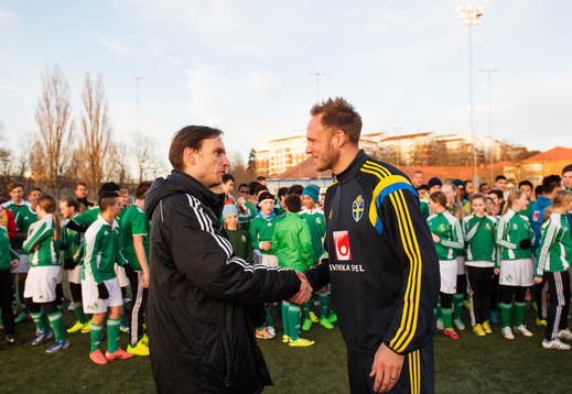 Roberto Capotondi, ordförande och tränare i Sundbybergs