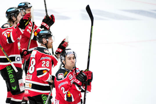 Malmö Redhawks spelare tackar publiken