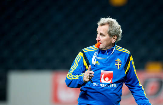 Sveriges förbundskapten Erik Hamrén