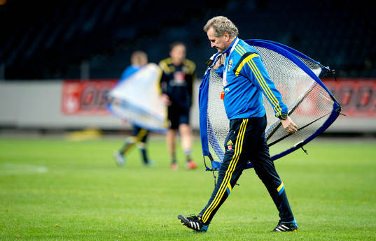 Sveriges förbundskapten Erik Hamrén