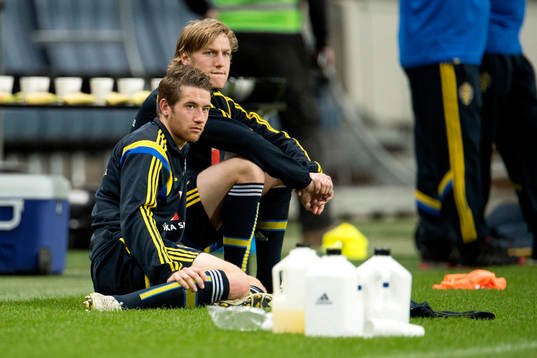 Sveriges Marcus Rohdén och Emil Forsberg