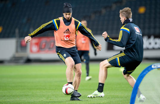 Sveriges Zlatan Ibrahimovic