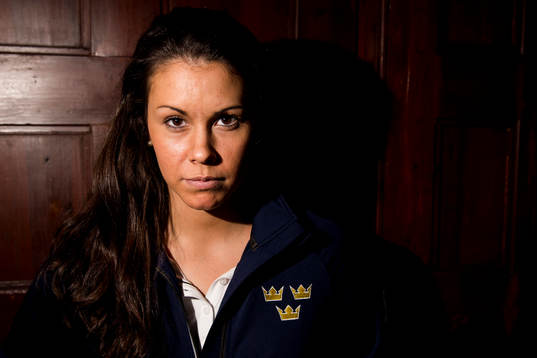 Sveriges målvakt Valentina Lizana Wallner