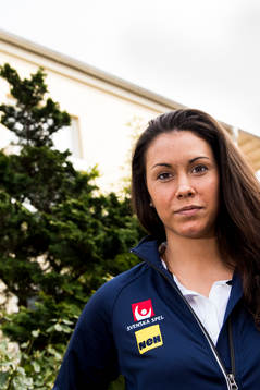 Sveriges målvakt Valentina Lizana Wallner