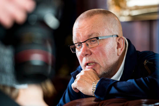 Sveriges förbundskapten Leif Boork