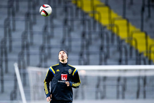 Sveriges Zlatan Ibrahimovic