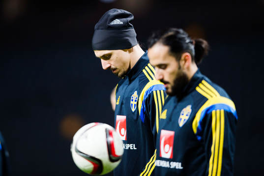Sveriges Zlatan Ibrahimovic