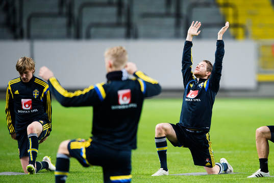Sveriges Marcus Rohdén och Emil Forsberg