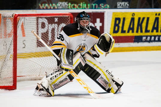 Panterns målvakt Viktor Andrén