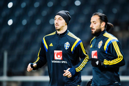 Sveriges Zlatan Ibrahimovic