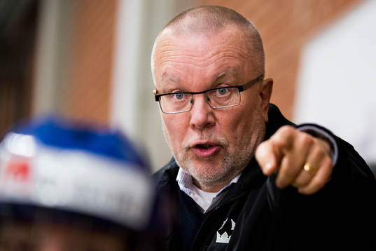 Sveriges förbundskapten Leif Boork