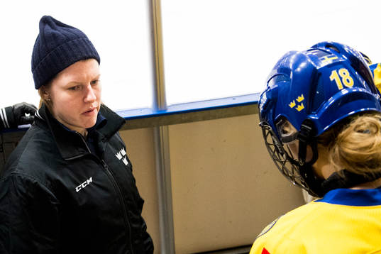 Sveriges Pernilla Winberg spelade inte