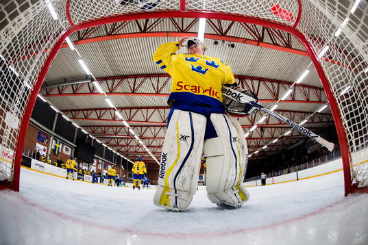 Sveriges målvakt Kim Martin Hasson