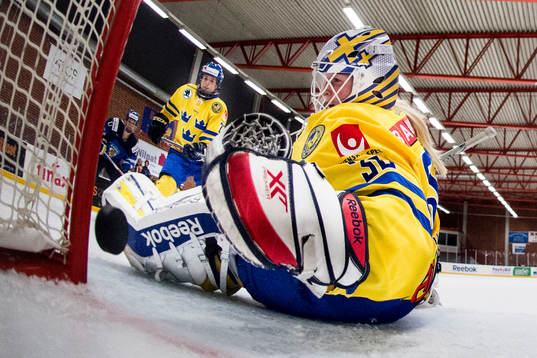 Sveriges målvakt Kim Martin Hasson