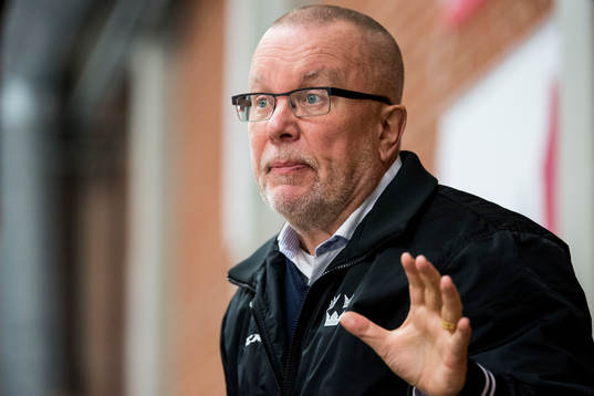 Sveriges förbundskapten Leif Boork