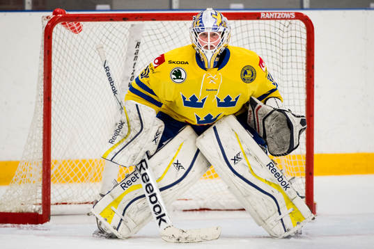 Sveriges målvakt Kim Martin Hasson