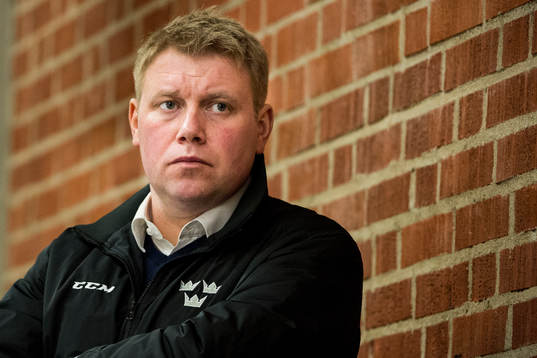 Sveriges assisterande förbundskapten Olof Östblom