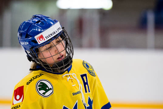 Sveriges Erika Grahm deppar