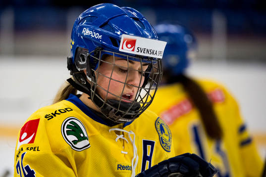 Sveriges Erika Grahm deppar