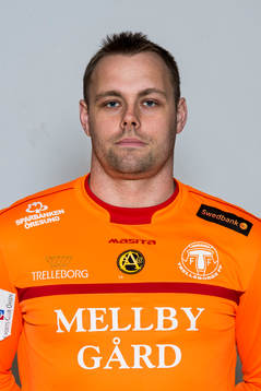 Trelleborgs målvakt Fredrik Fritz Persson