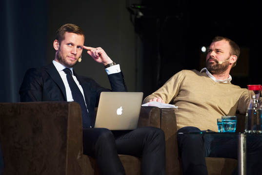 Martin Åslund och Daniel Kristiansson