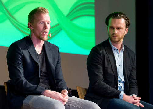 s tränare Fredrik Danielsson och IK Frej Täbys tränare