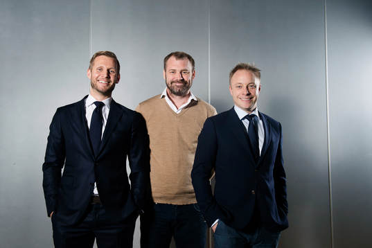 s Martin Åslund, Daniel Kristiansson och Anders Andersson
