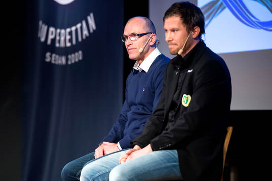 Ljungskile SK tränare Tor-Arne Fredheim och Jönköpings