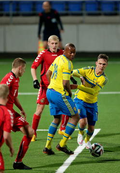 Sveriges Carlos Strandberg och Linus Wahlqvist