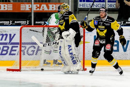 Västerås målvakt Jonas Fransson deppar