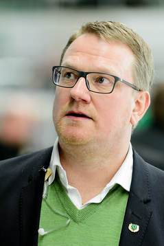 Rögles tränare Magnus Bogren