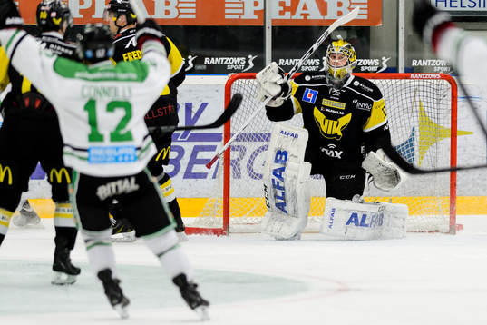 Västerås målvakt Jonas Fransson deppar