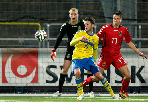 Sveriges Erdal Rakip och Litauens Dominykas Barauskas