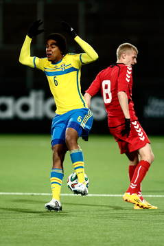 Sveriges Noah Sonko Sundberg deppar bakom Litauens