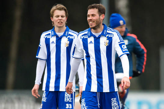 IFK Göteborgs Emil Salomonsson jublar