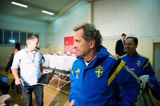 Förbundskapten Erik Hamrén lämnar det svenska