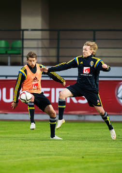 Marcus Rohdén och Emil Forsberg