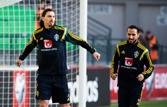 Zlatan Ibrahimovic och Erkan Zengin