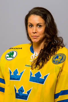 Sveriges målvakt Valentina Wallner
